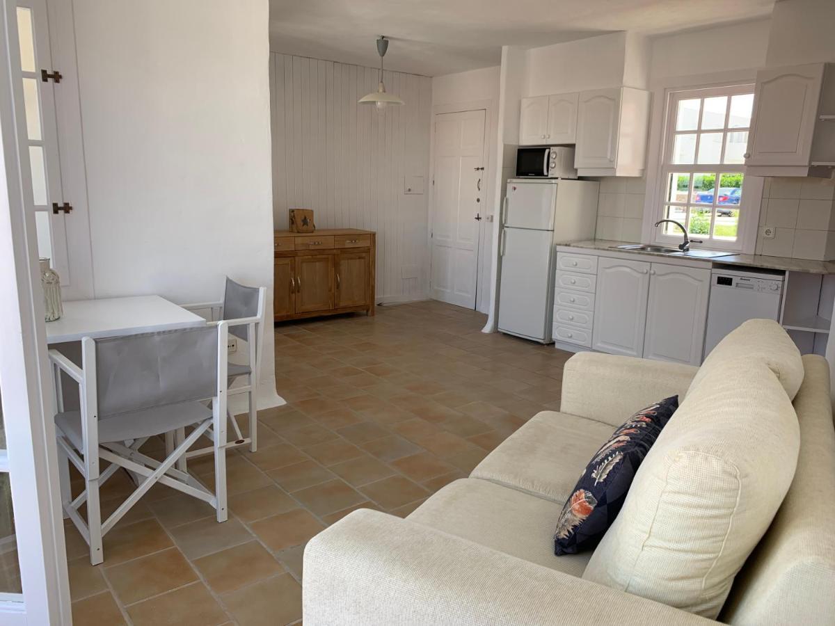 Apartamento en frente de la playa Son Parc Exterior foto