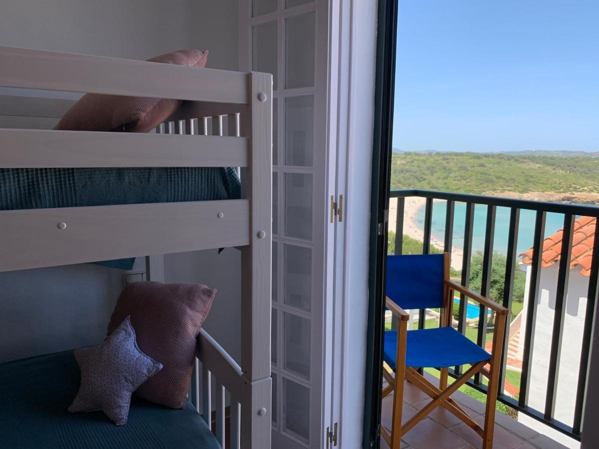 Apartamento en frente de la playa Son Parc Exterior foto