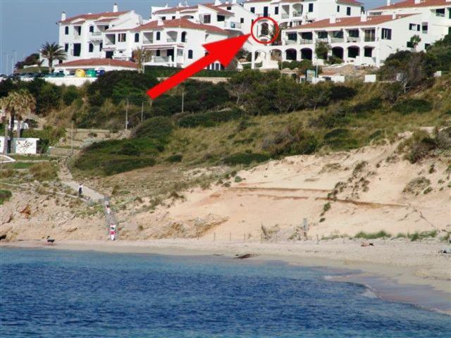 Apartamento en frente de la playa Son Parc Exterior foto